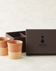 SHIZQ Tsuru Rock Glass Pair Set
