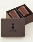 SHIZQ Kame Rock Glass Pair Set