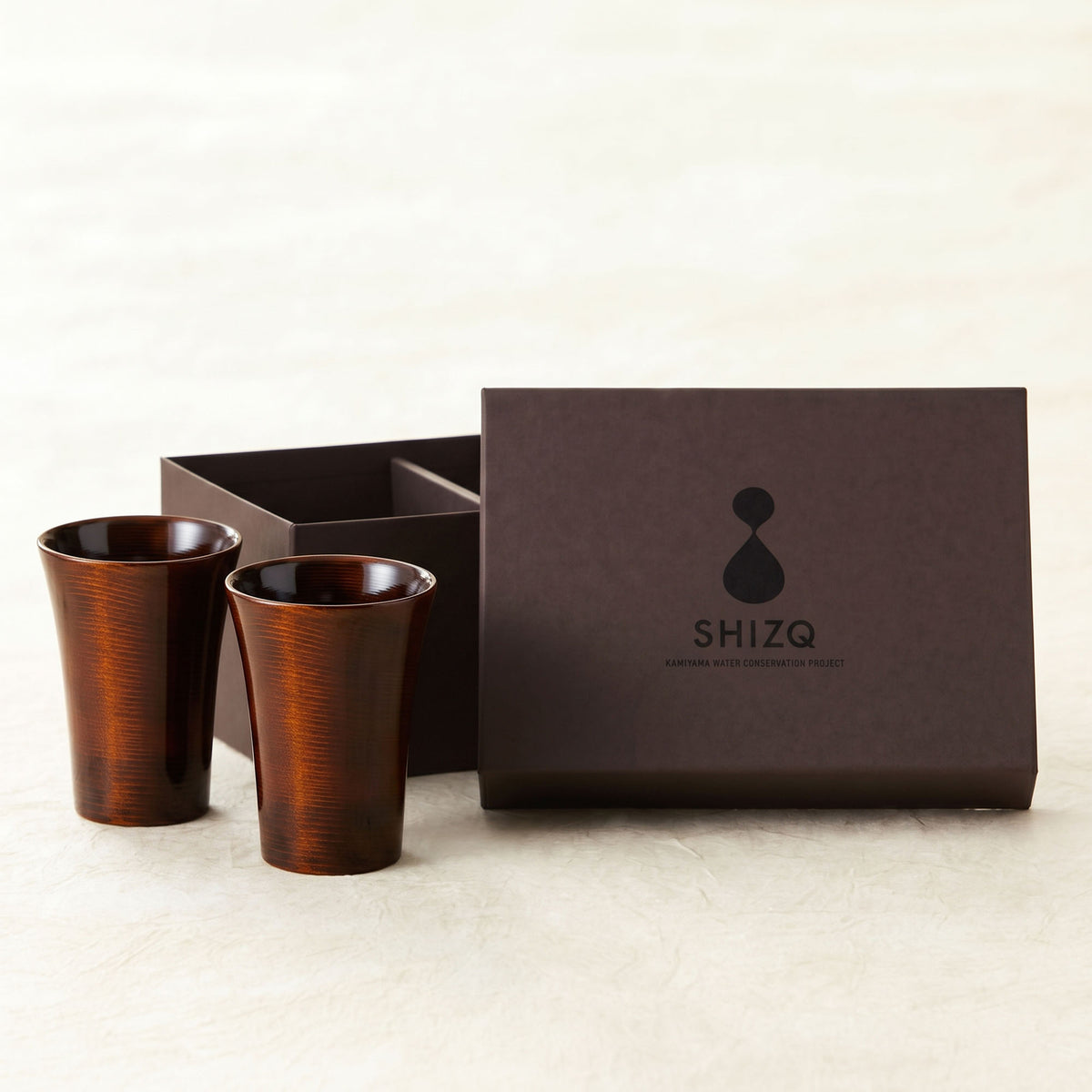 SHIZQ 亀八 カップ ペアセット