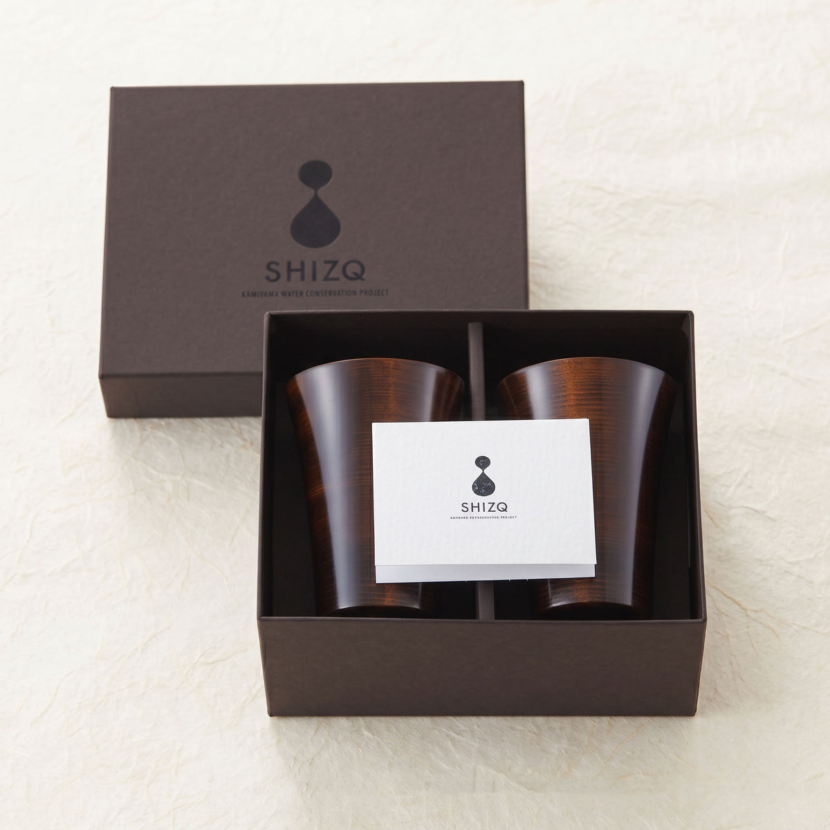 SHIZQ 亀八 カップ ペアセット