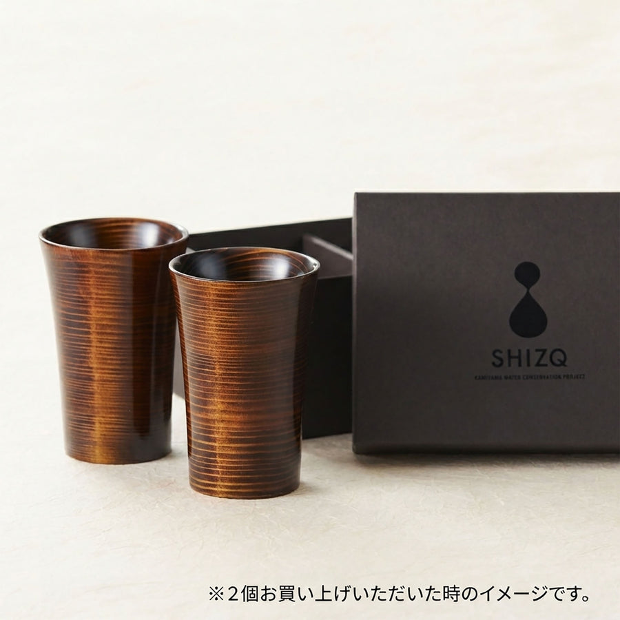 SHIZQ 亀八 タンブラー