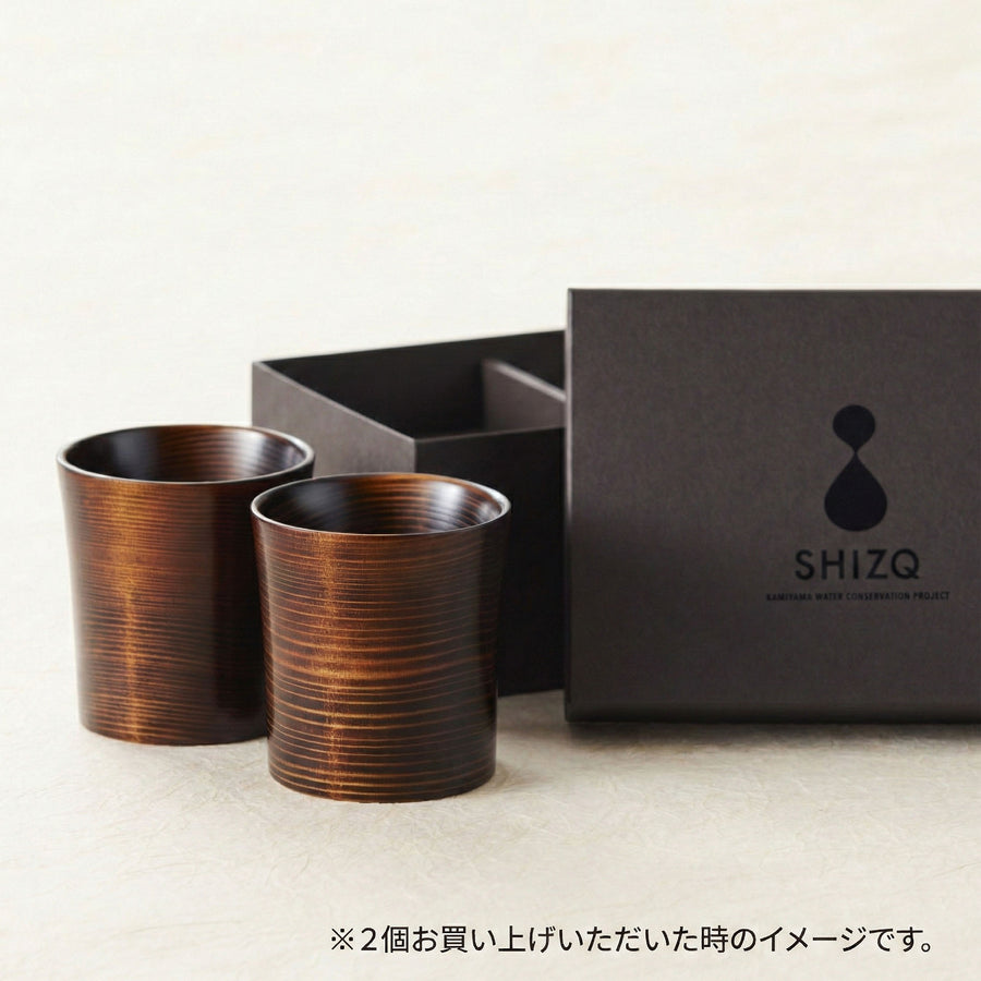 SHIZQ 亀八 ロックグラス