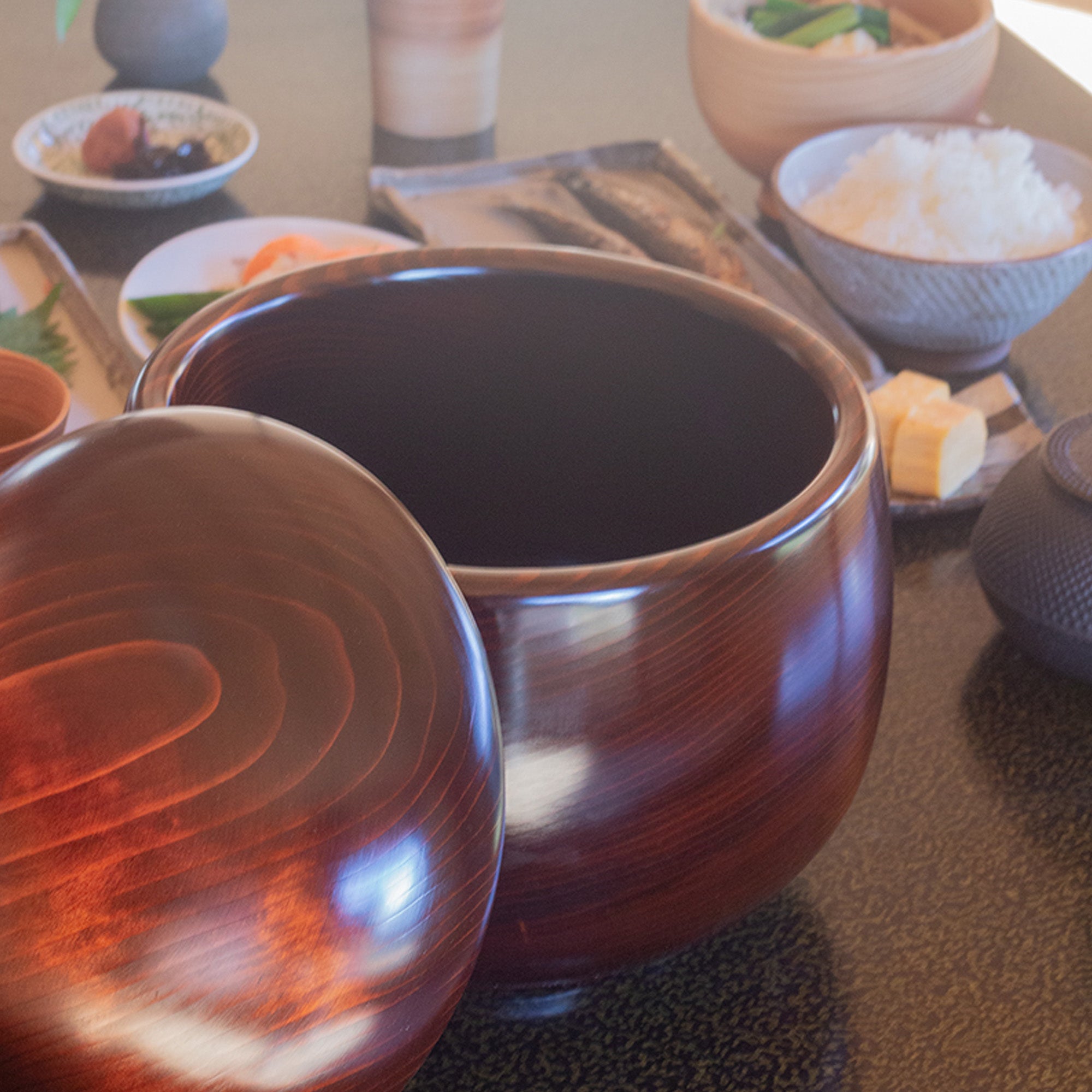 [Tsutsumi Asakichi Urushi Shop x SHIZQ] Kamehachi NUKADOKO