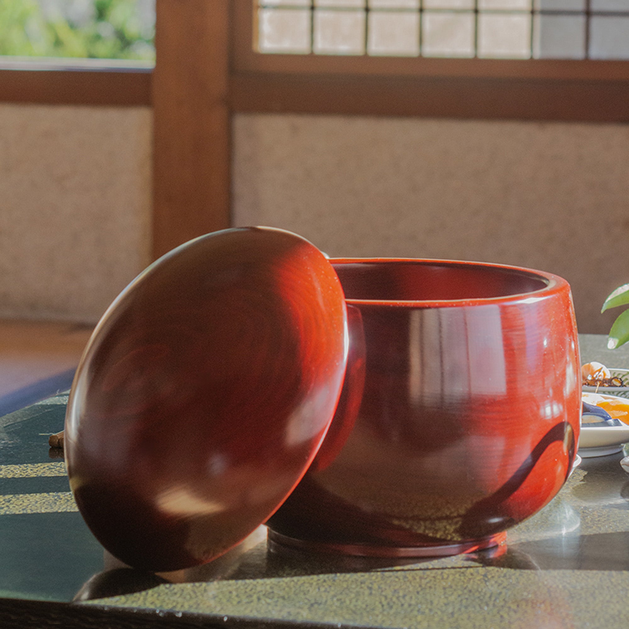 [Tsutsumi Asakichi Urushi Shop x SHIZQ] Kamehachi NUKADOKO