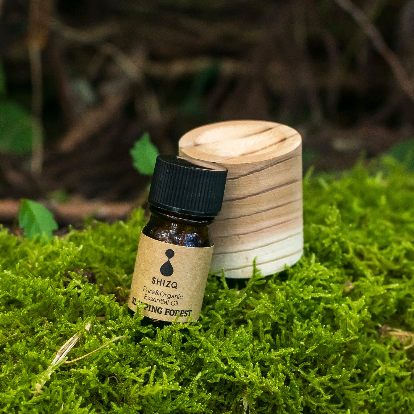 [For a Relaxing Evening] SLEEPING FOREST Essential Oil &amp; Diffuser Gift Set