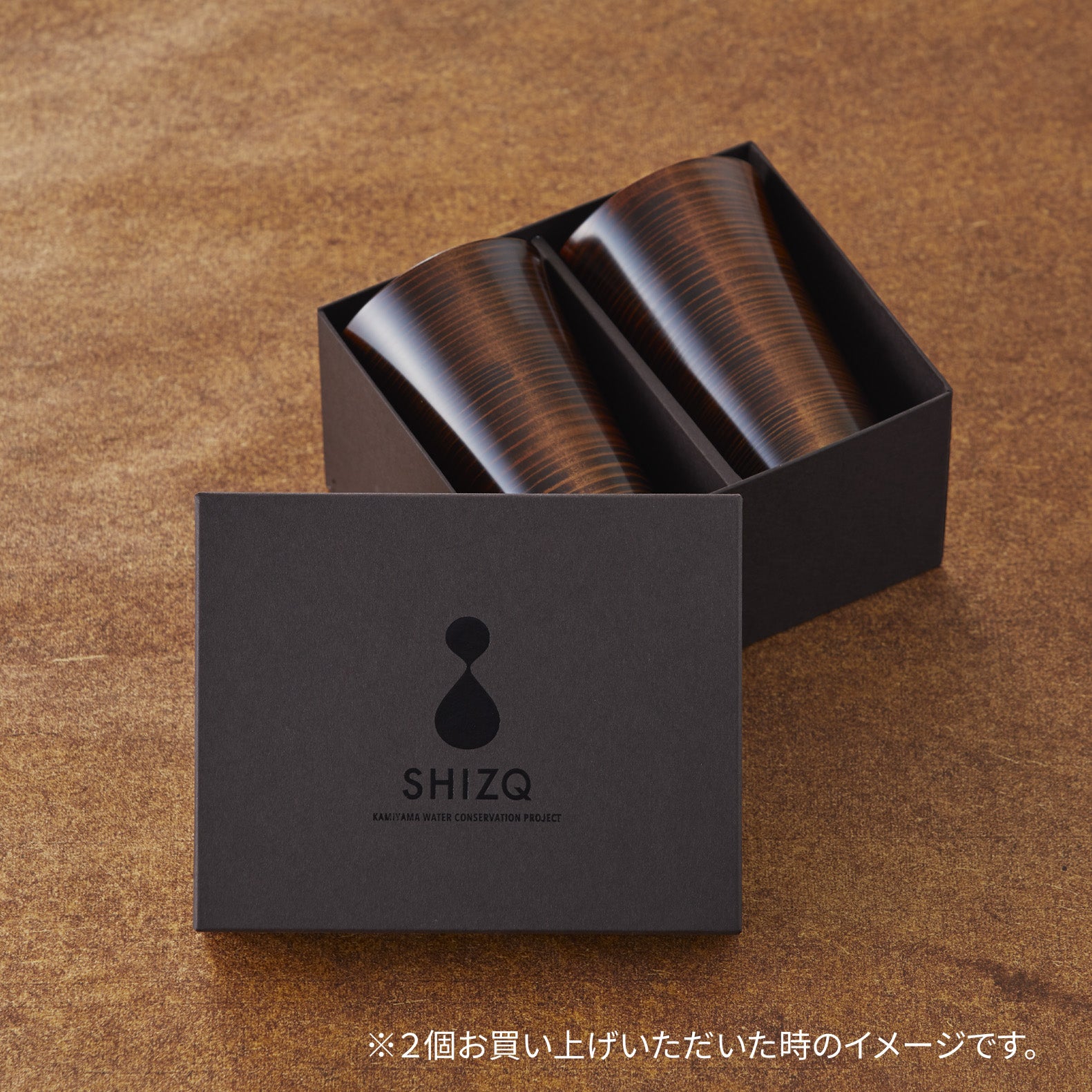 SHIZQ 亀八 タンブラー